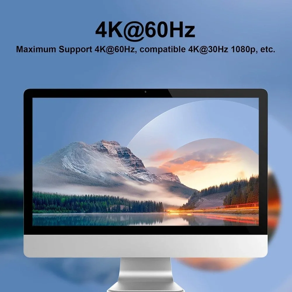 GREATHTEK 4K@60Hz KVM Switch 4 Port Dual Monitor HDMI 3 USB 3.0 7415H2-0513